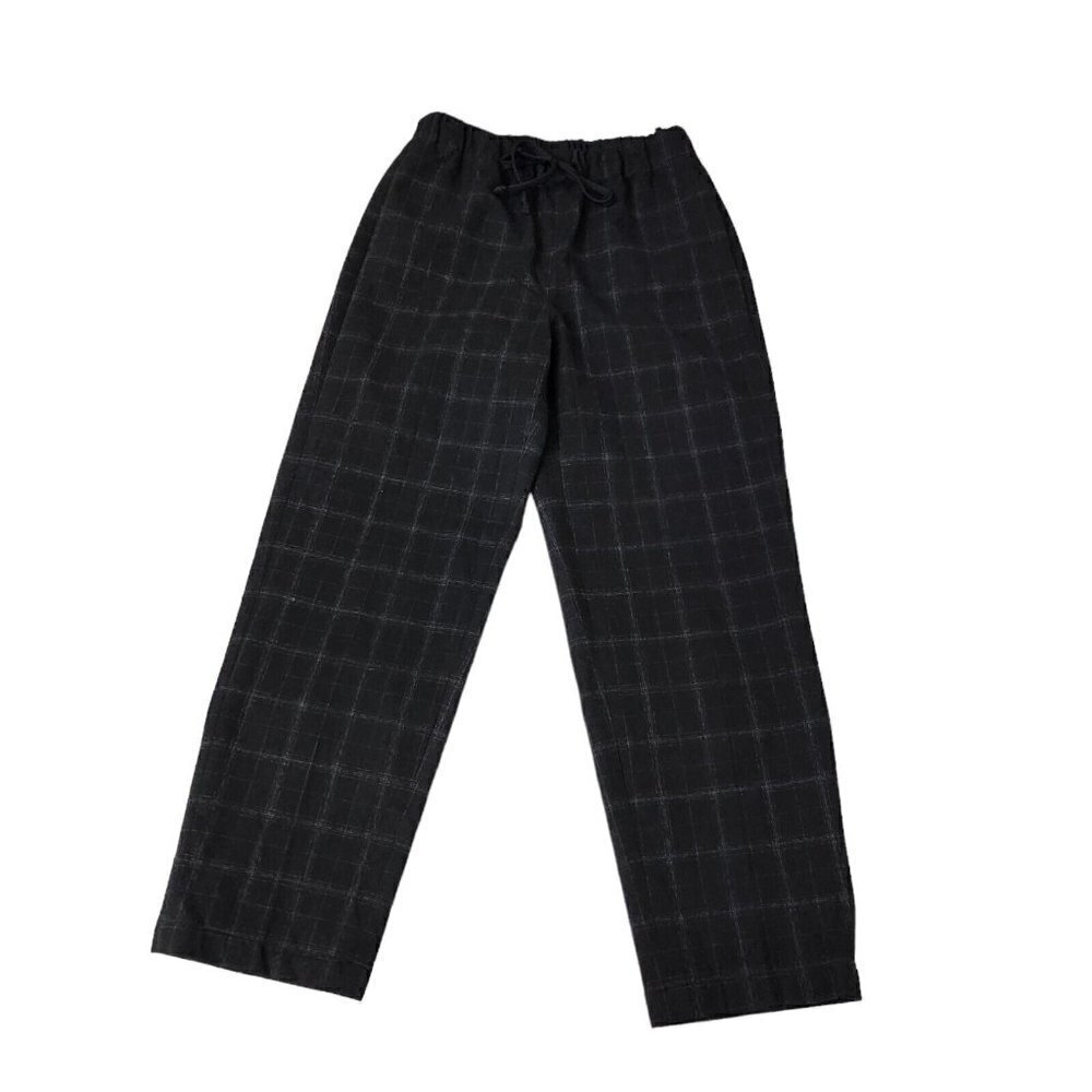 Aritzia Babaton Jimmy Pants‎ XXS Black Cropped Drawstring Trousers Stretch
